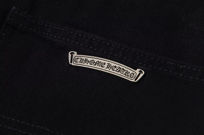 Chrome Hearts American street art cross with straight shaft Pants V10