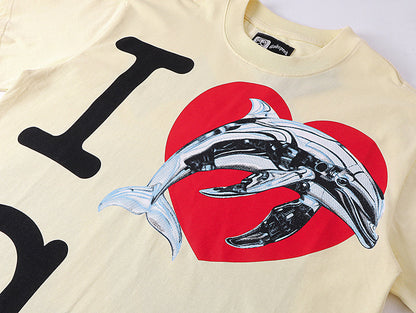 Godspeed Miami Dolphin T-Shirt Apricot