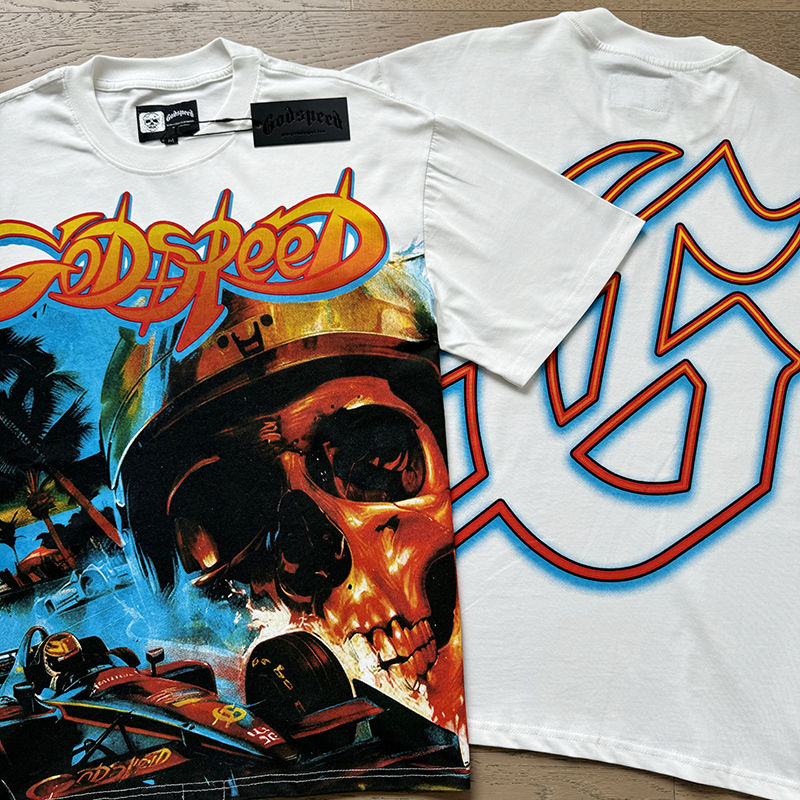 GODSPEED Skeleton Racer T-shirt